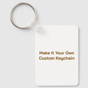Custom 1.6" x 2.25" keychain