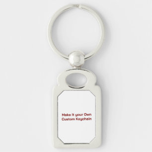 Custom 1.8"l x 1.1"w keychain