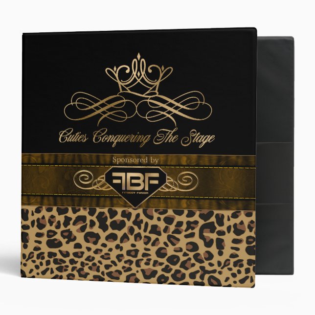 Custom 1a- 3 ring binder (Front/Inside)