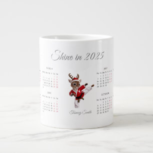 Custom 2025 Calendar Large Coffee Mug