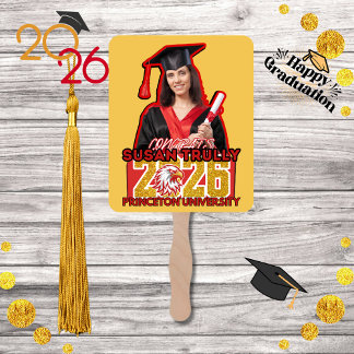 Custom 2025 Grad Fan for High School & College 
