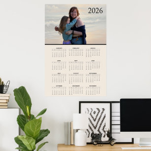 Custom 2026 Calendar  Poster