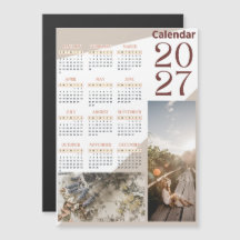 Custom 2027 Personal Picture Wall calendar