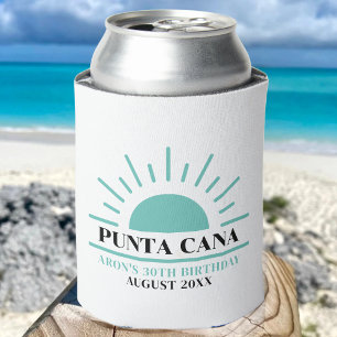 Custom 20th 30th 40th Birthday Squad Trip Cruise Can Cooler