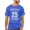 Custom 25th wedding anniversary shirts for couple