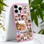 Custom 26 Photo Collage iPhone 16 Pro Max Case<br><div class="desc">Create your own personalized iPhone case featuring 26 of your favourite pictures in a custom photo collage grid.</div>
