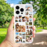 Custom 26 Photo Collage iPhone 16 Pro Max Case<br><div class="desc">Create your own personalized iPhone case featuring 26 of your favourite pictures in a custom photo collage grid.</div>