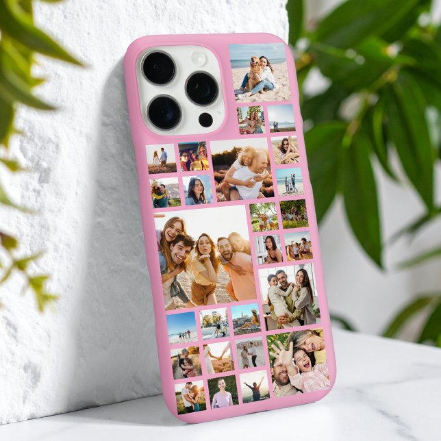 Custom 26 Photo Collage iPhone Case (Creator Uploaded)