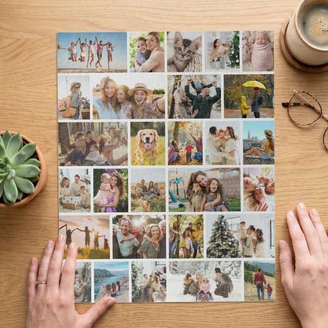 Custom 28 Photo Collage Jigsaw Puzzle (Creator Uploaded)