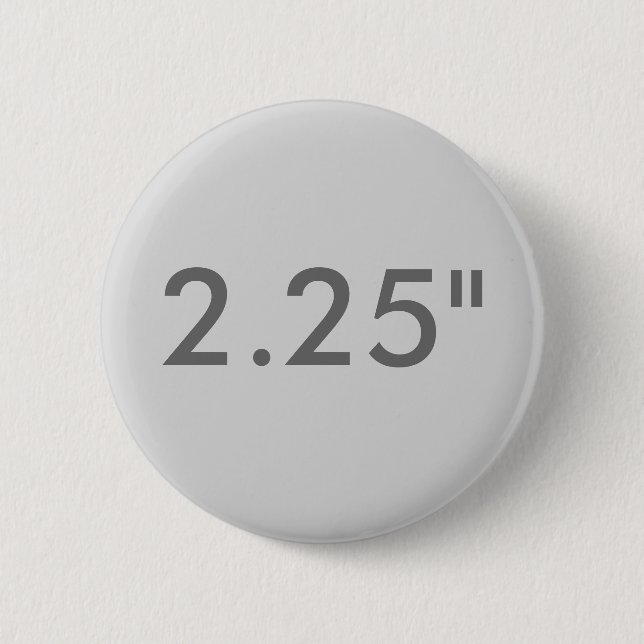 Custom 2.25" Standard Round Badge Blank Template 2 Inch Round Button (Front)