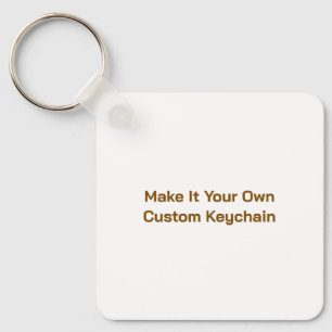 Custom 2.25” x 2.25" keychain