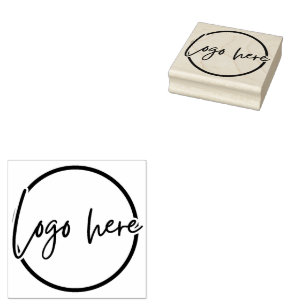 Custom 2.5" x 2.5" Rubber Stamp