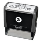 Custom 2.65" x 0.9" Trodat 4915 Self-inking Stamp