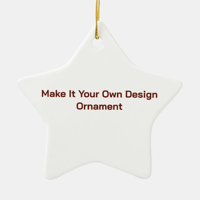 Custom 2.87" ceramic ornament (Front)