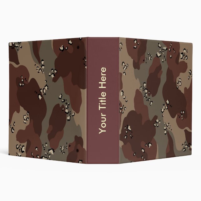 Custom 2"Camo Binder (Background)