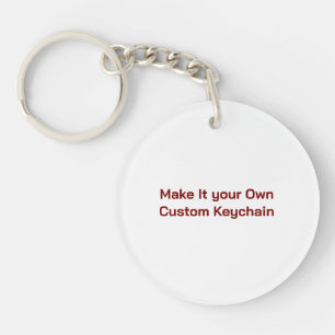Custom 2" keychain