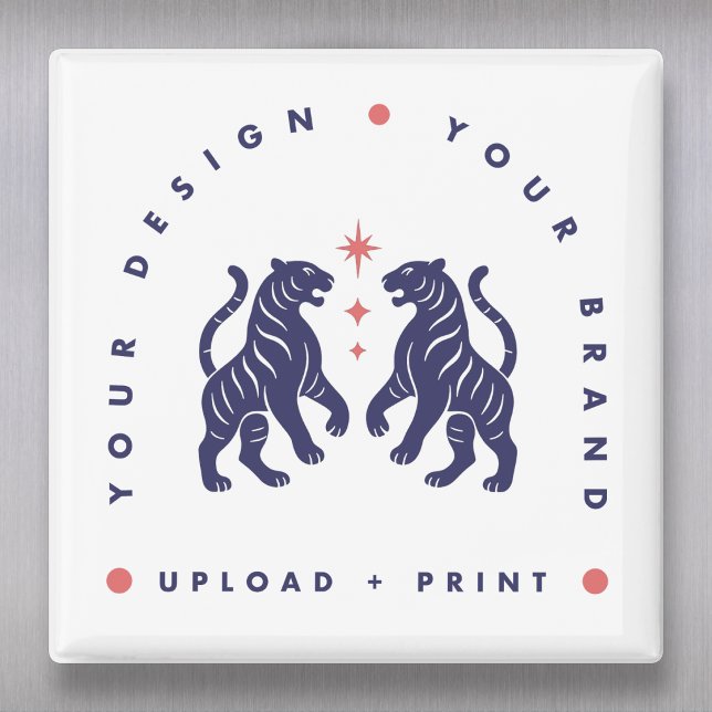 Custom 2" Magnet | Design Upload Fridge Magnets (Upload your artwork and turn this magnet into custom merch, branding, or a stylish gift)