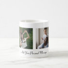 Custom 2 Photo Collage With Personalized Text