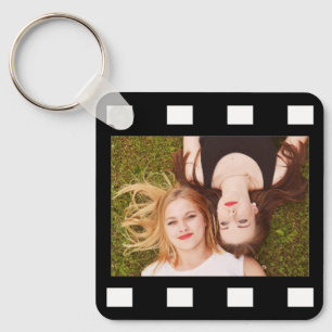 Custom 2 Photo Film Reel  Keychain