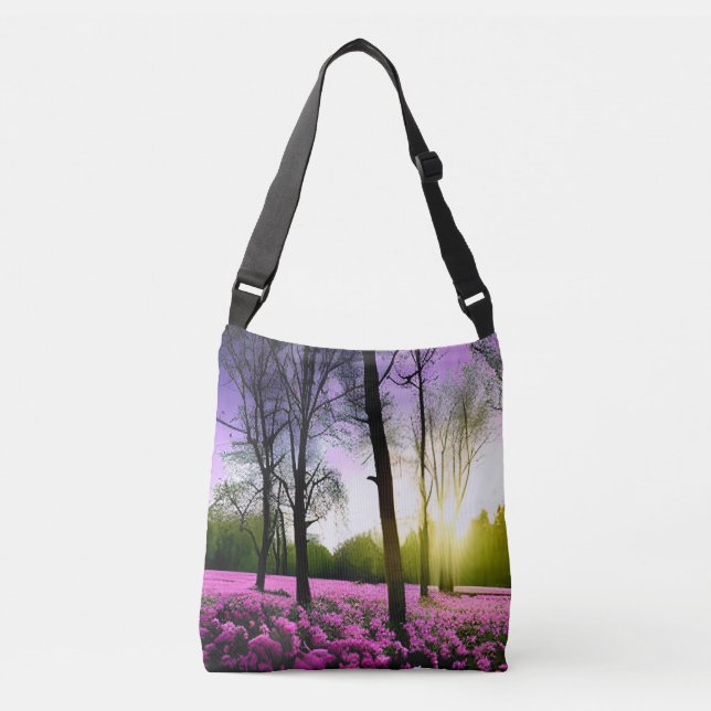 Custom 2-Sided Image Personalized Crossbody Bag (Front)