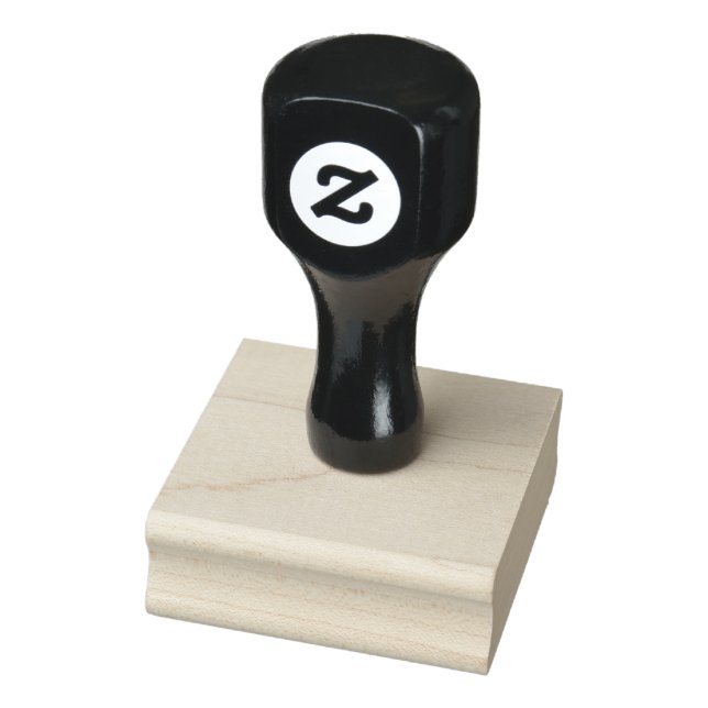 Custom 2" x 2" Rubber Stamp, Ink Pad Colour = None Stamp (Stamp)