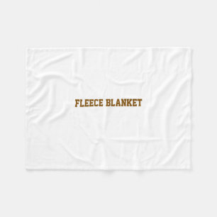 Custom 30" x 40" Fleece Blanket