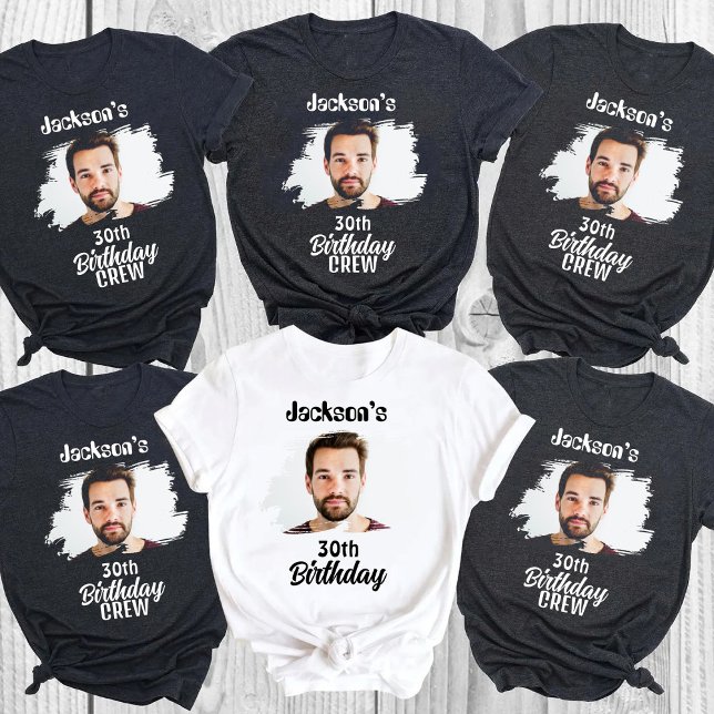 Custom 30th Birthday Crew tshirt (Creator Uploaded)