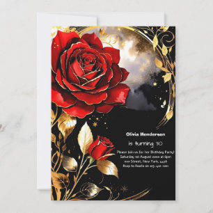 Custom 30th Birthday Invitation