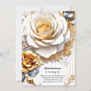 Custom 30th Birthday Invitation