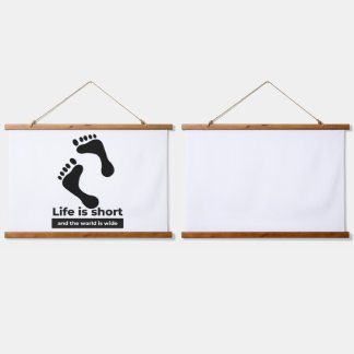 Custom 36"x26" Horizontal (Landscape), Set of Two Hanging Tapestry