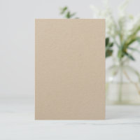 Custom 3.5" x 5" Kraft | Eco-Friendly Matte