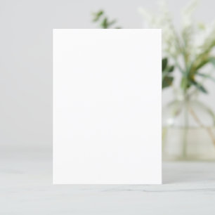 Custom 3.5" x 5" Semi-Gloss   High-Quality Invitation