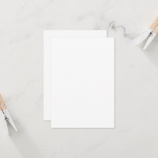 Custom 3.5x5 Matte Flat Invitations | Personalize