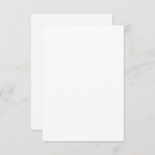 Custom 3.5x5 Matte Flat Invitations   Personalize