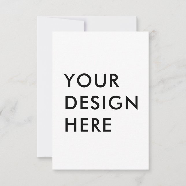 Custom 3.5x5" Vertical Response Card Printing (Front)