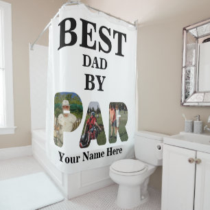 Custom 3 letter shape photo Best dad by par