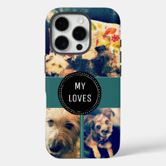 Custom 3 Photo Collage iPhone 16 Pro Case