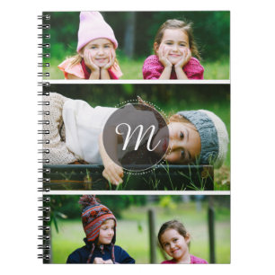 Custom 3 Photo Notebook