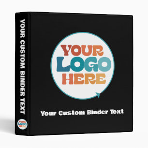 Custom 3-Ring Binder with Business Logo No Minimum