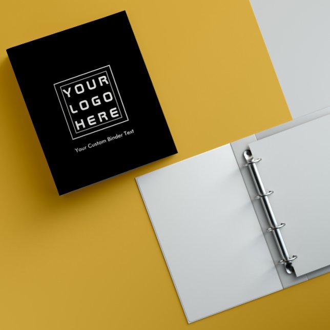 Custom 3-Ring Binder with Business Logo No Minimum (Creator Uploaded)