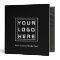 Custom 3-Ring Binder with Business Logo No Minimum