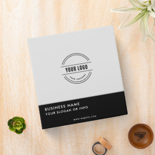 Custom 3-Ring Binder with Business Logo No Minimum