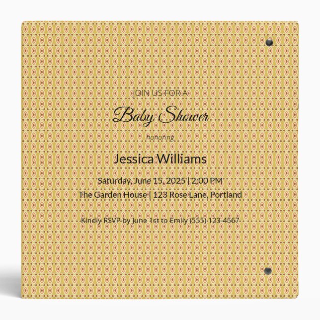 Custom 3-Ring Binders | Office & School Use (Back)