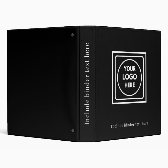 Custom 3-Ring Logo Business Binder No Min (Background)