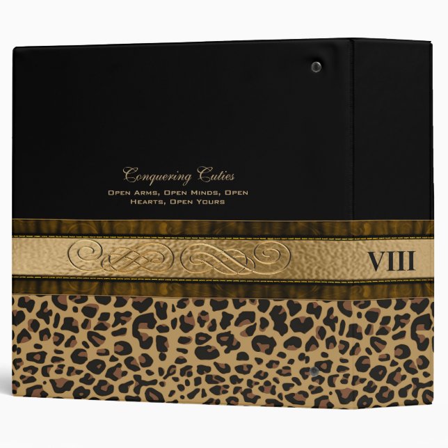 Custom 3a- 3 ring binder (Back/Spine)