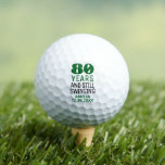 Custom 40th 50th 60th 70th 80th 90th Birthday Gift Golf Balls<br><div class="desc">Custom 40th 50th 60th 70th 80th 90th Birthday Gift Golf Balls</div>