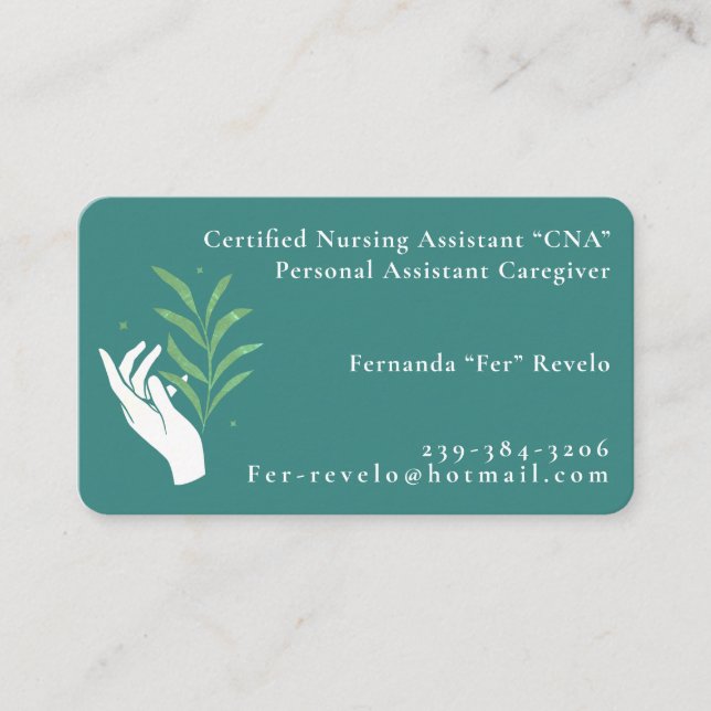 Custom 4992 business card (Front)