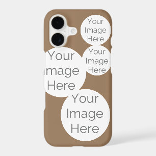 Custom – 4 Photo brown Template