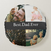 Custom 4 Photo Collage Best Dad Ever
