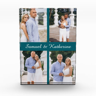 Custom 4 Photo Collage Script Names Photo Block